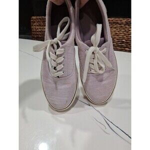 Women’s Purple SZ 7 Molly Vulcanized Lace-Up Sneakers Universal Thread SB5